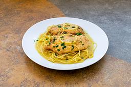 Chicken Francese w/ Pasta