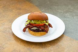 Red, White and Blue Burger