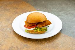 Crispy Fish Flounder Burger